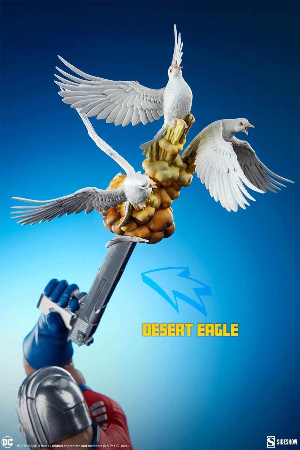 Sideshow Unveils New DC Comics Peacemaker: Eat Peace Statue