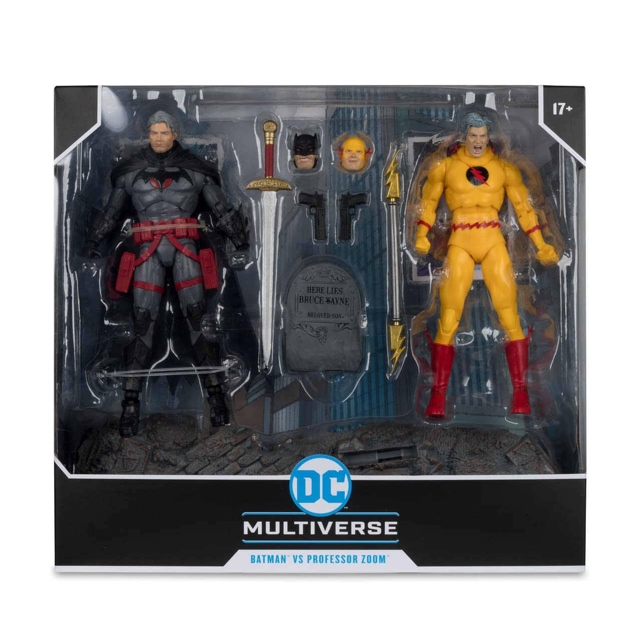 McFarlane Unveils DC Comics Flashpoint Batman vs Reverse Flash Set