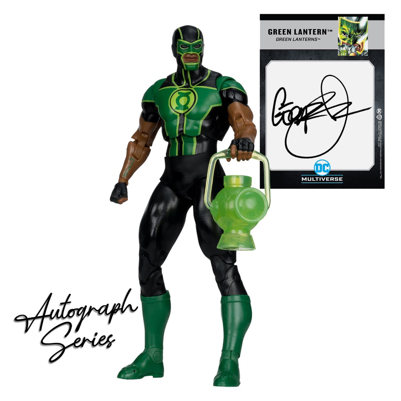 McFarlane Toys Unveils Autographed Siman Baz Green Lantern Figure 