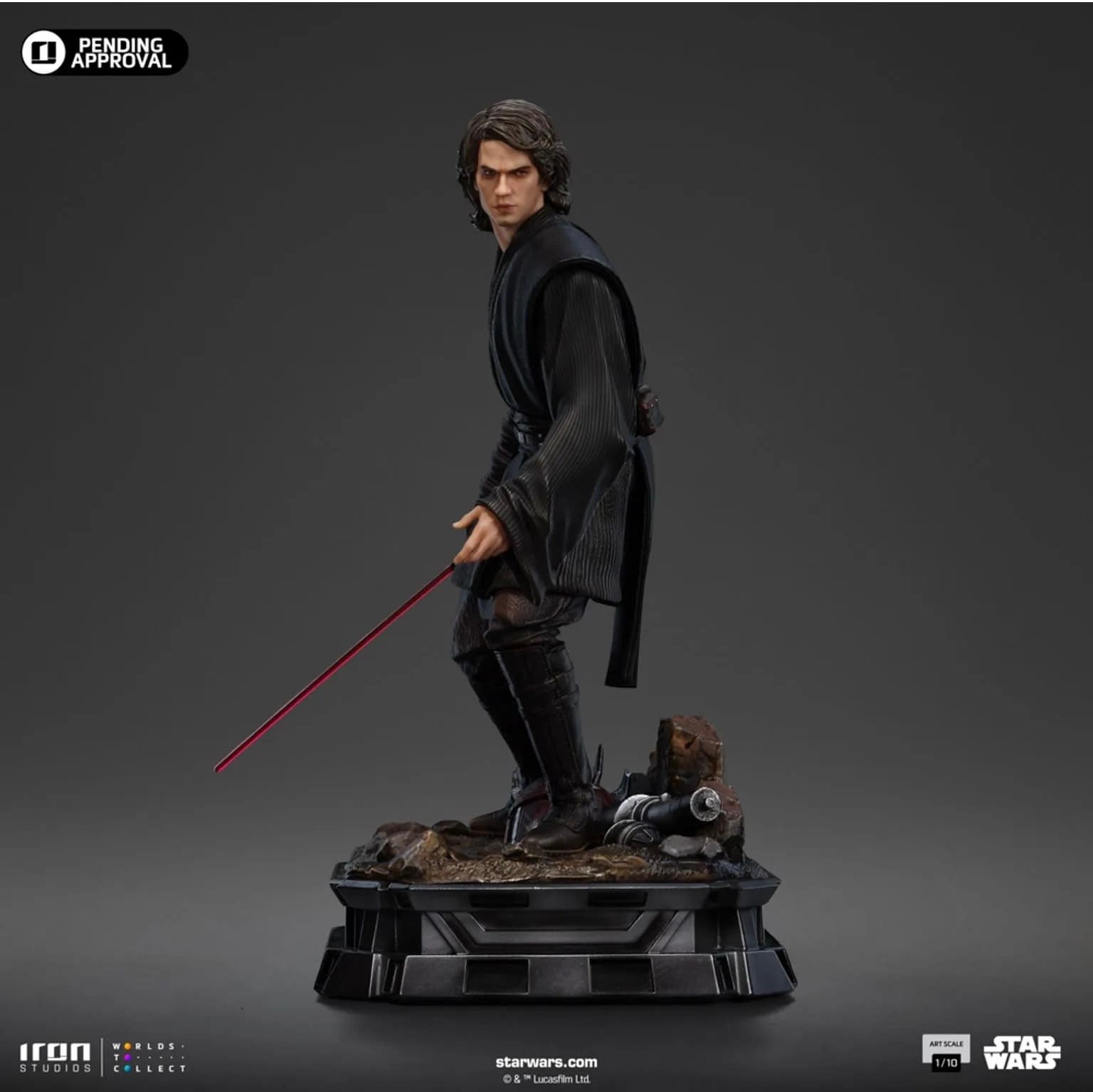 Anakin Skywalker Returns with New Star Wars: Ahsoka 1/10 Statue 
