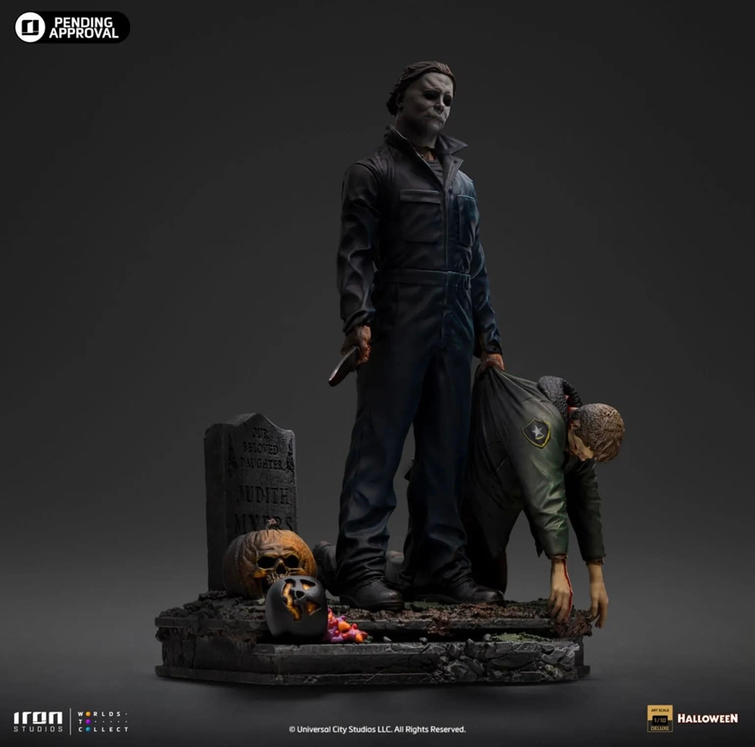 Michael Myers Slays the Day with Iron Studios New Halloween II Statue