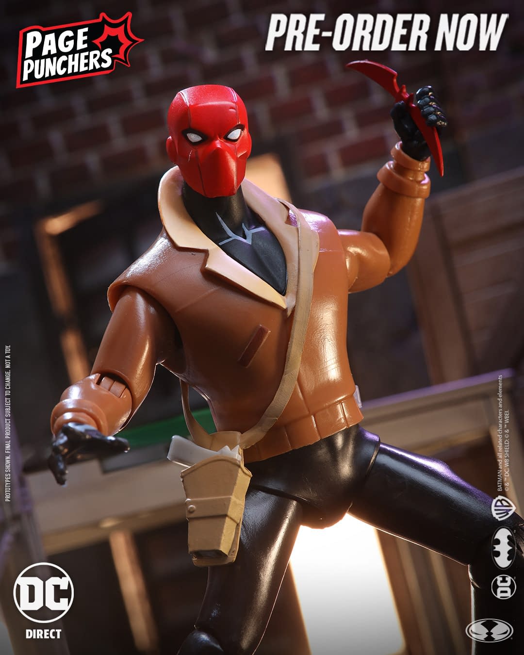 McFarlane Debuts Red Hood Batman: The Adventures Continue Figure