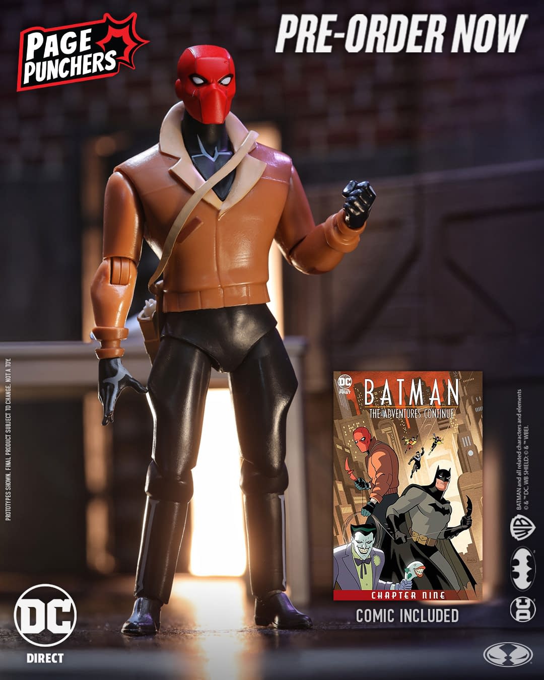 McFarlane Debuts Red Hood Batman: The Adventures Continue Figure