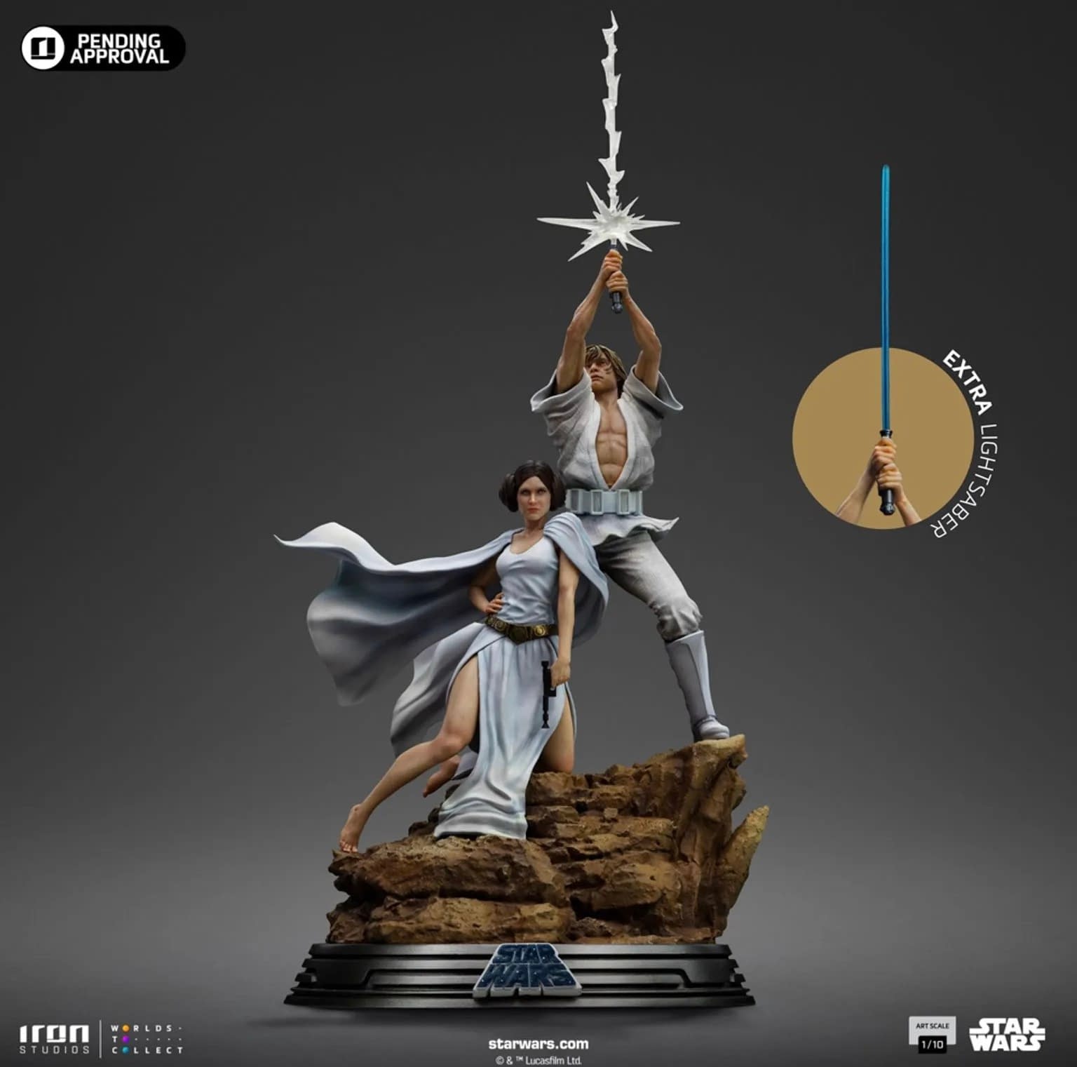 Iron Studios Unveils New Star Wars Movie Poster 1/10 Art Scale Statue 