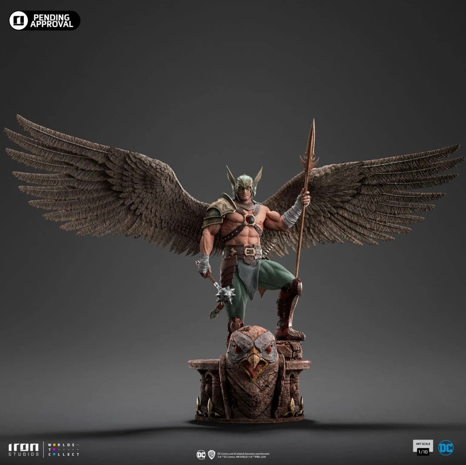Take Flight with Iron Studios New DC Comics Hawkman 1/10 Statue 