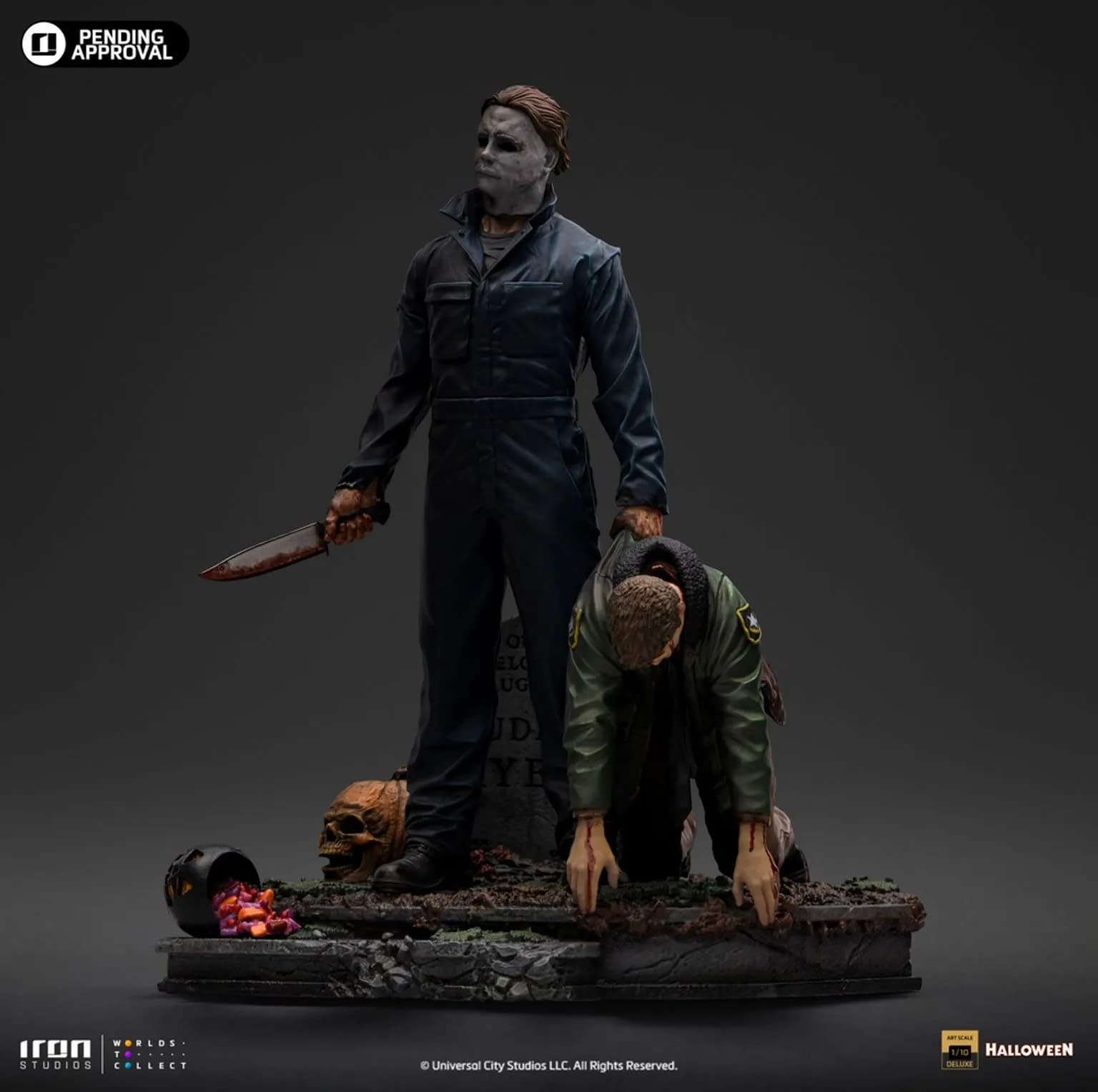 Michael Myers Slays the Day with Iron Studios New Halloween II Statue