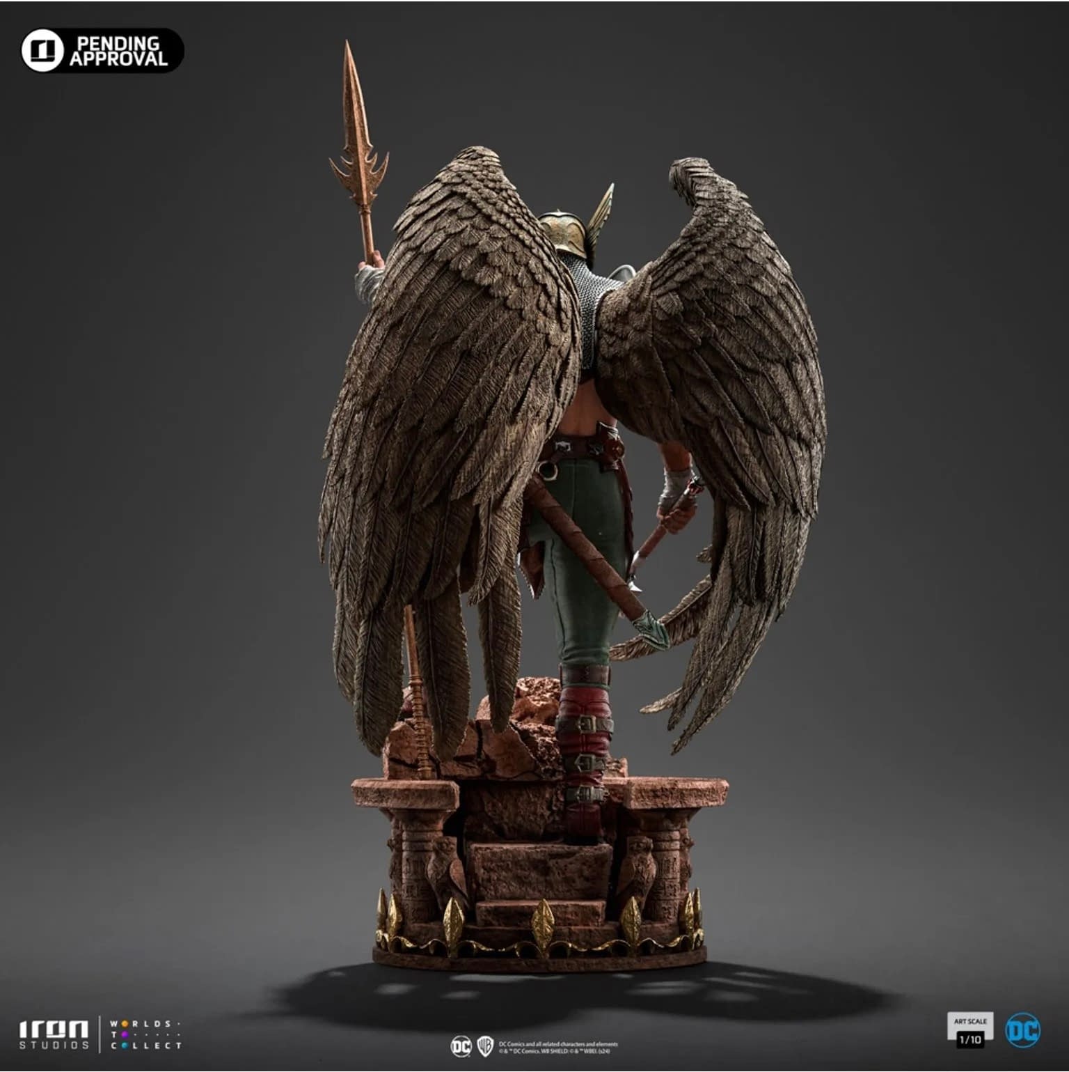 Take Flight with Iron Studios New DC Comics Hawkman 1/10 Statue 