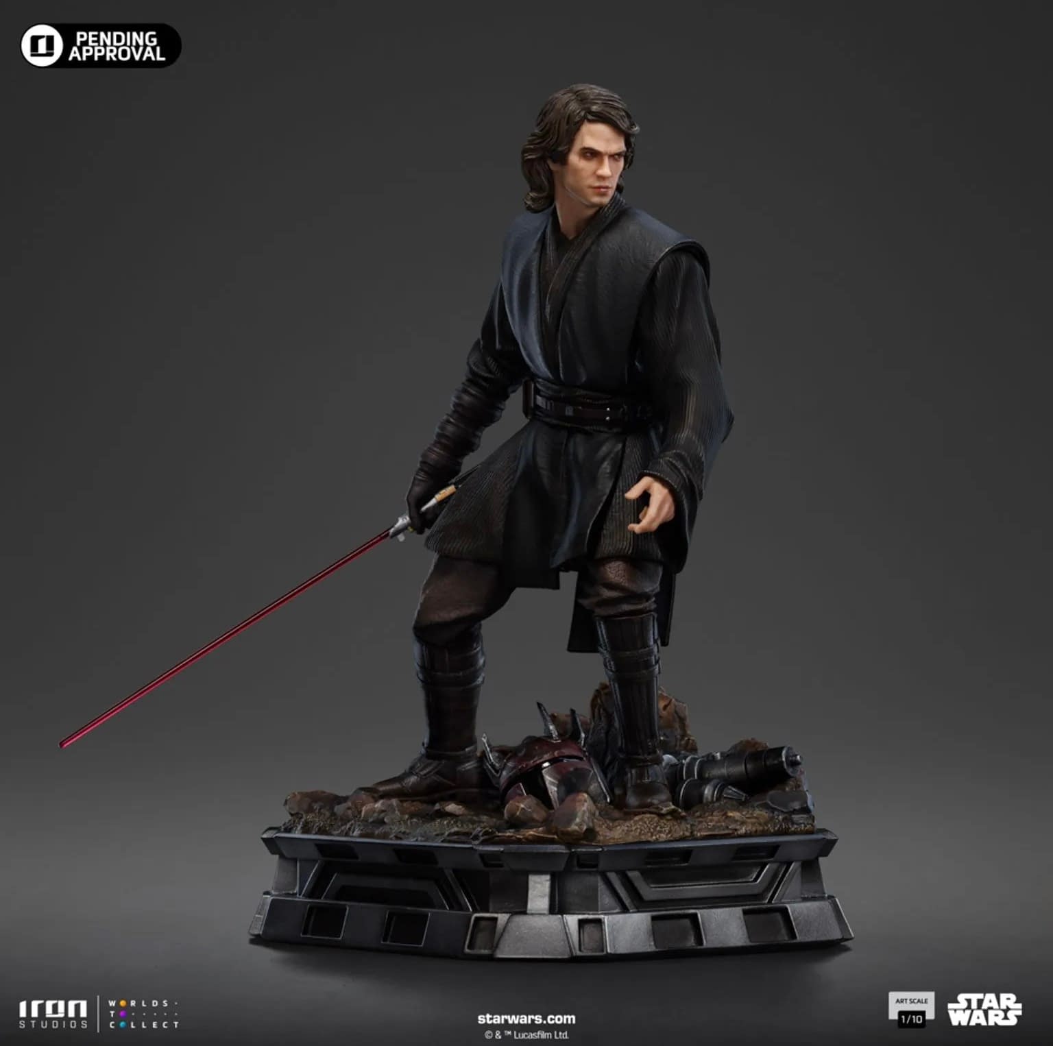 Anakin Skywalker Returns with New Star Wars: Ahsoka 1/10 Statue 