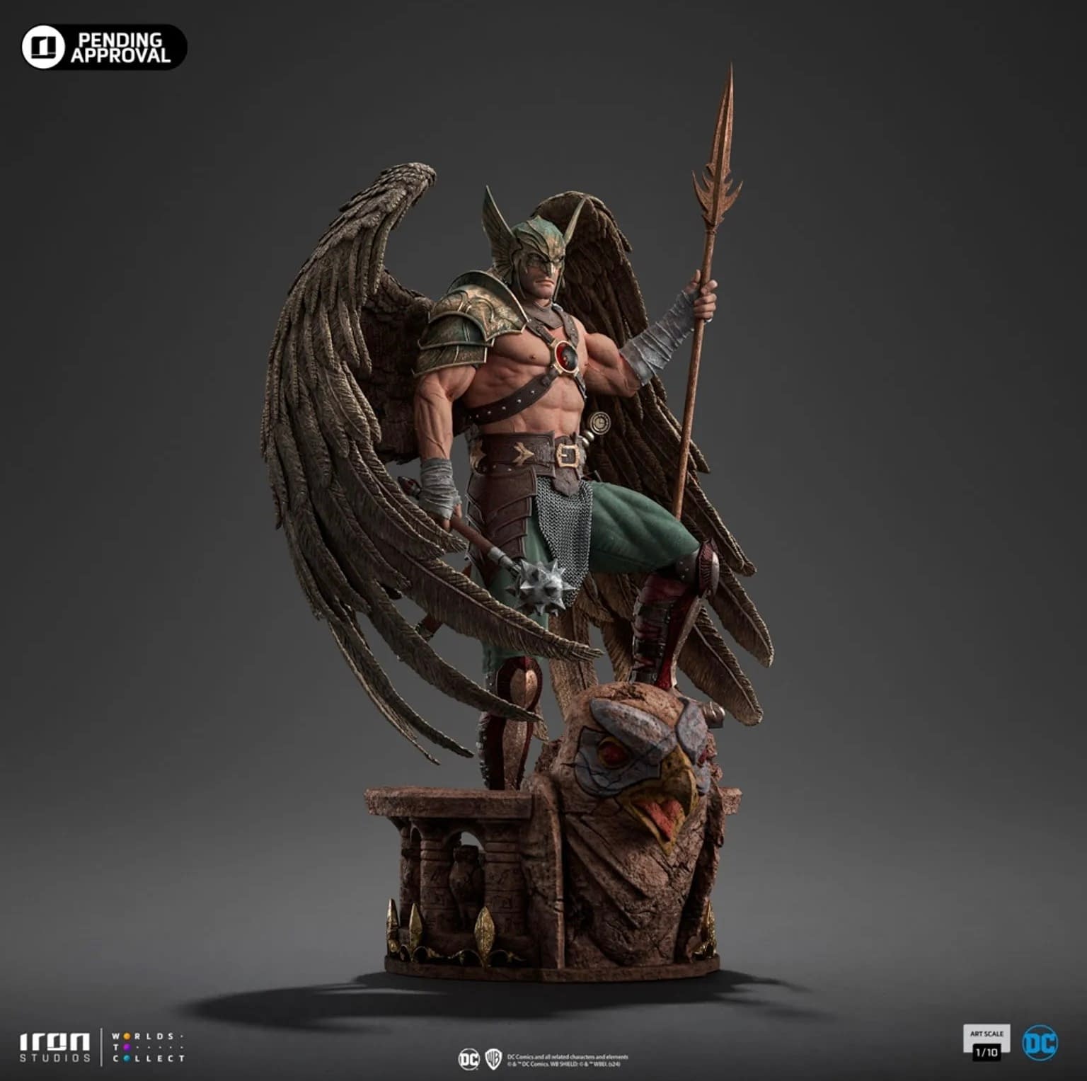 Take Flight with Iron Studios New DC Comics Hawkman 1/10 Statue 