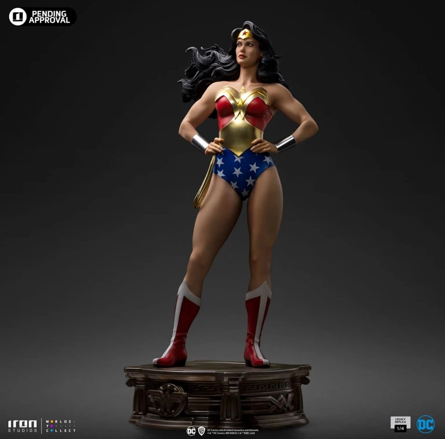 The DC Comics Trinity is Complete with Iron Studios Wonder Woman 