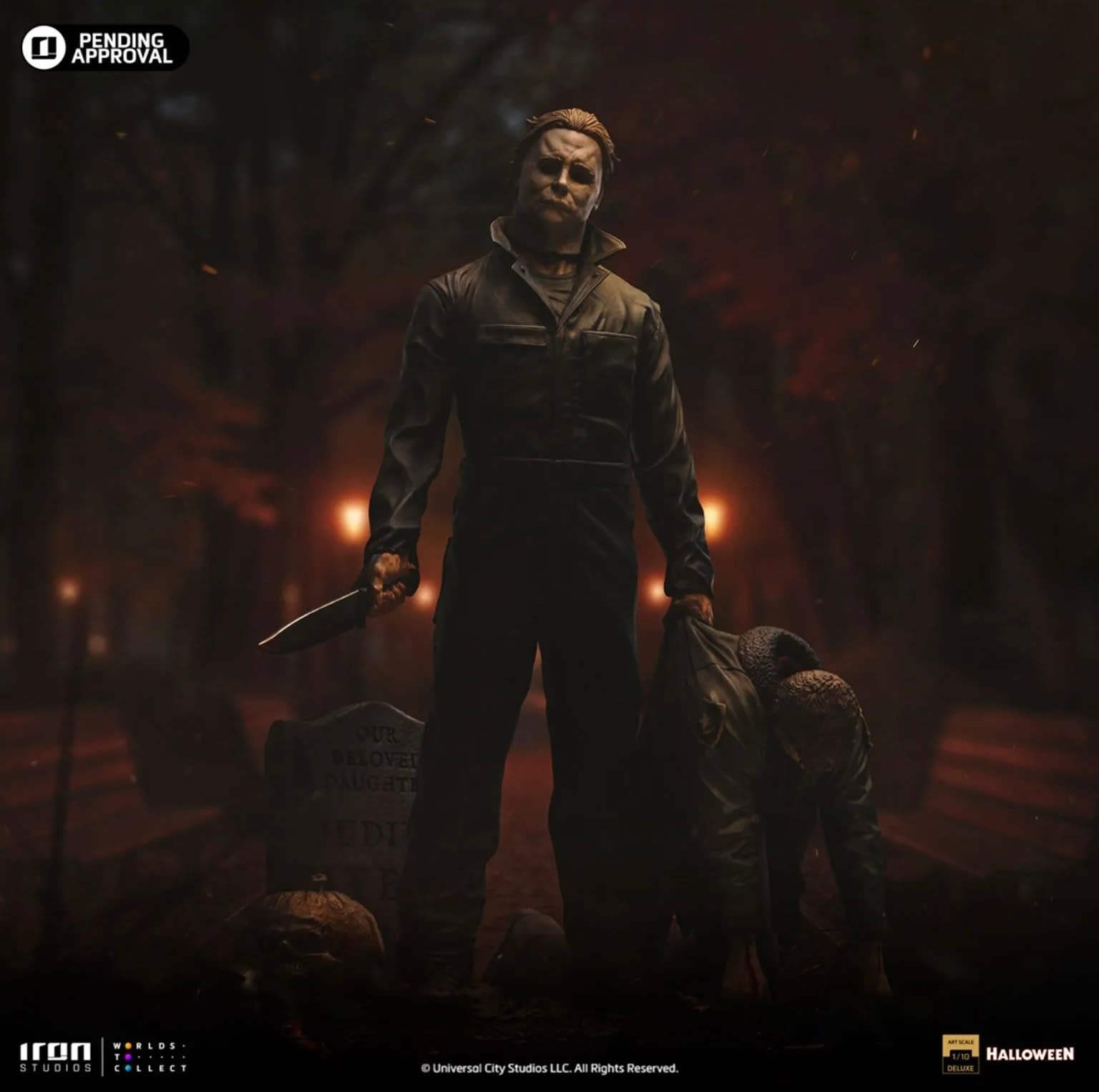 Michael Myers Slays the Day with Iron Studios New Halloween II Statue