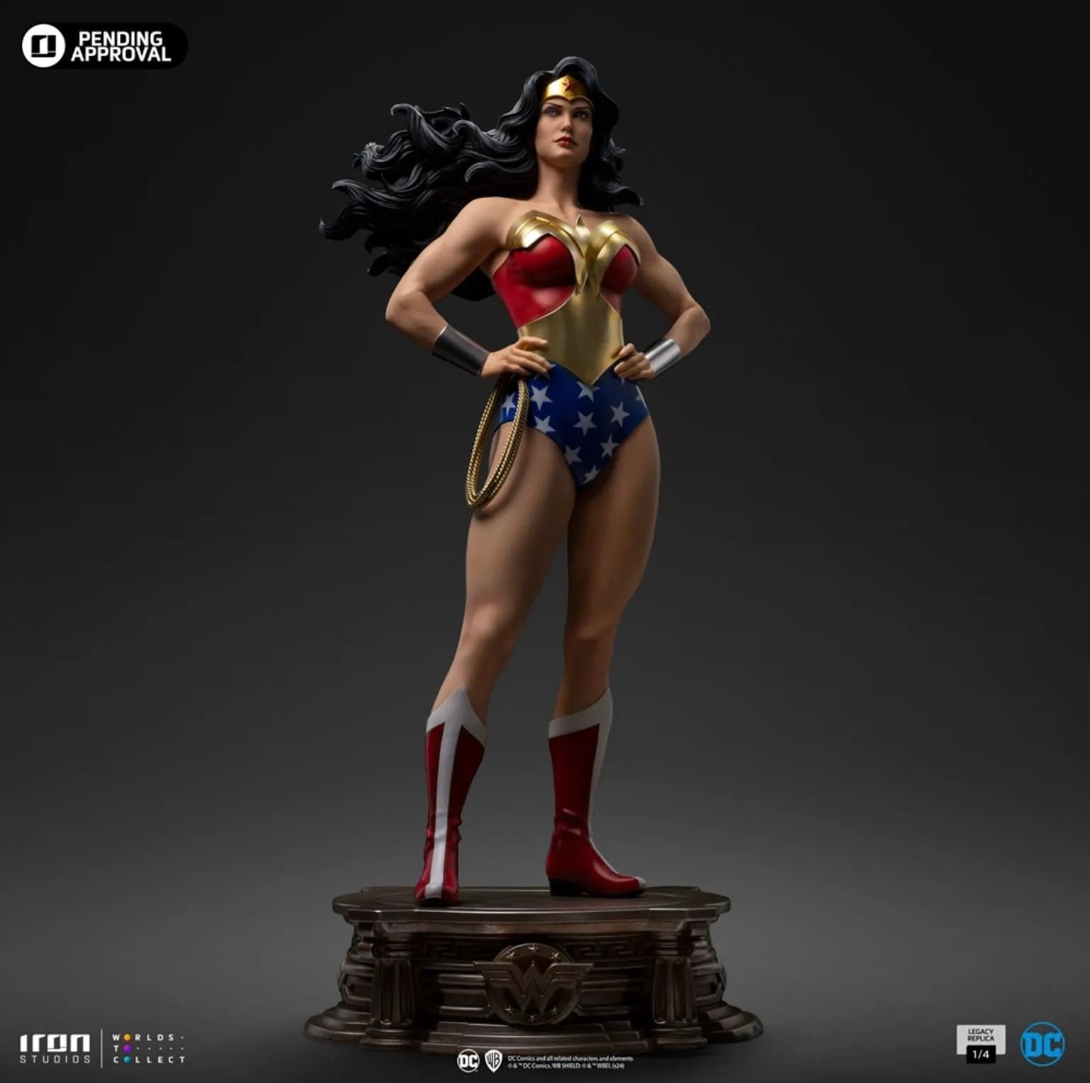 The DC Comics Trinity is Complete with Iron Studios Wonder Woman 