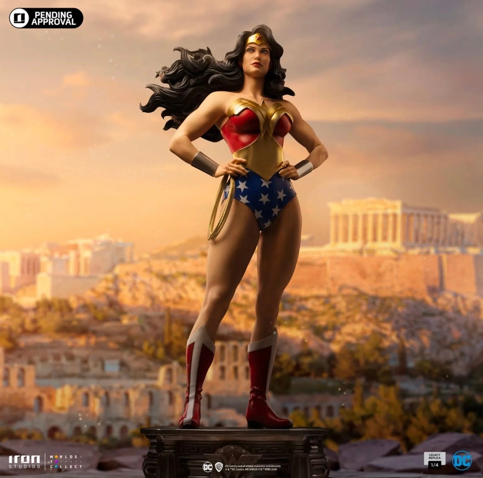 The DC Comics Trinity is Complete with Iron Studios Wonder Woman 