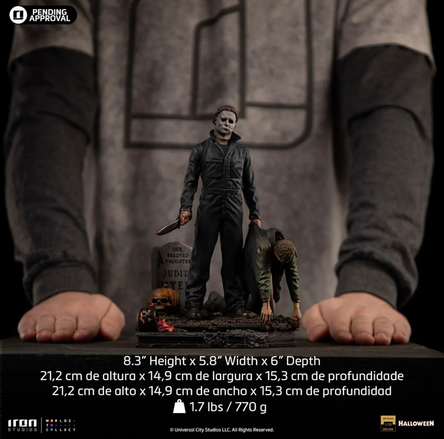 Michael Myers Slays the Day with Iron Studios New Halloween II Statue