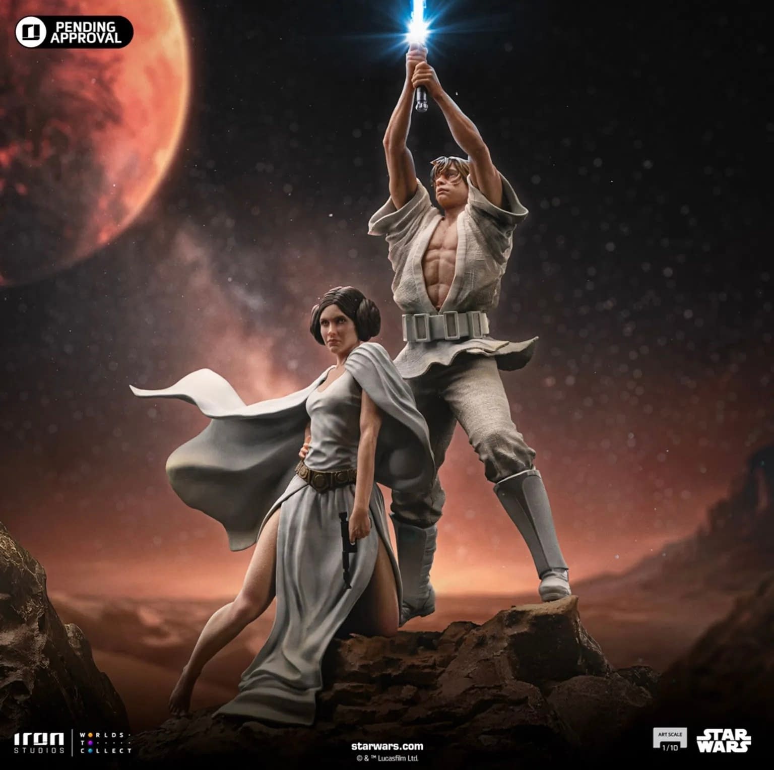 Iron Studios Unveils New Star Wars Movie Poster 1/10 Art Scale Statue 