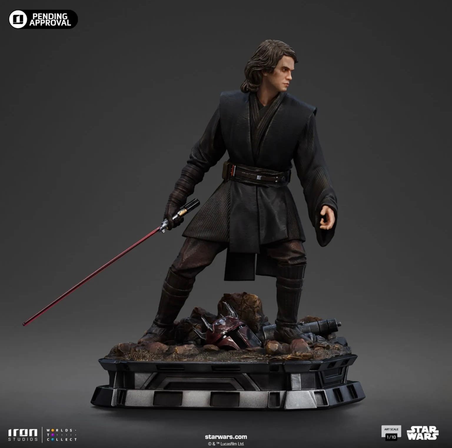 Anakin Skywalker Returns with New Star Wars: Ahsoka 1/10 Statue 