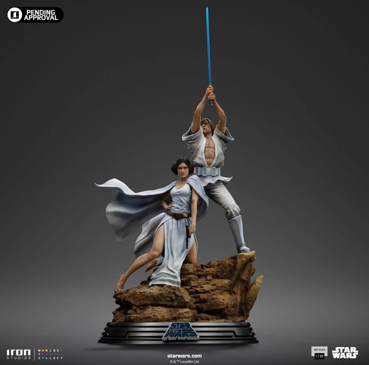 Iron Studios Unveils New Star Wars Movie Poster 1/10 Art Scale Statue 
