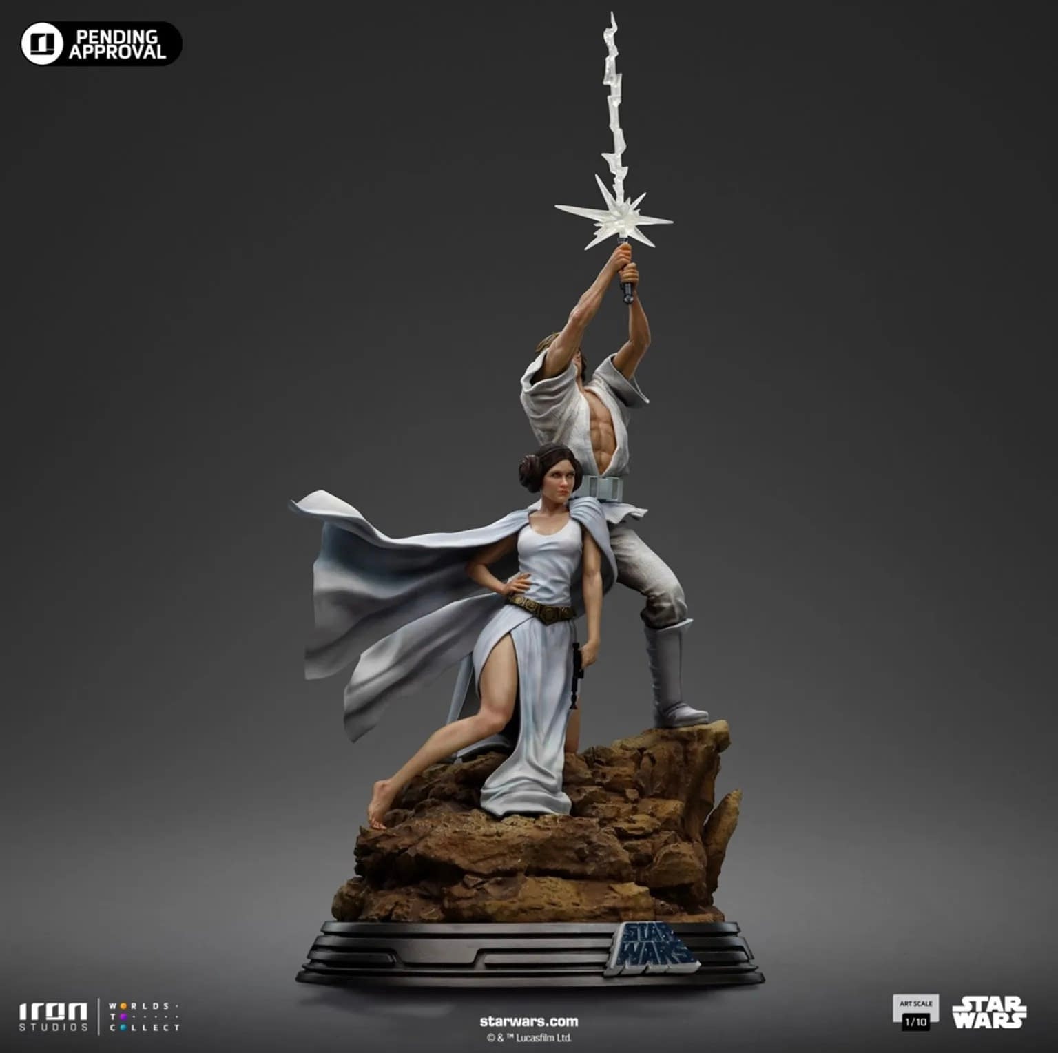 Iron Studios Unveils New Star Wars Movie Poster 1/10 Art Scale Statue 