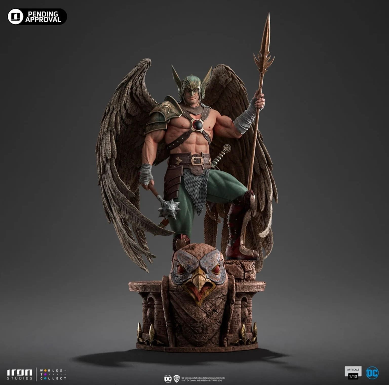 Take Flight with Iron Studios New DC Comics Hawkman 1/10 Statue 