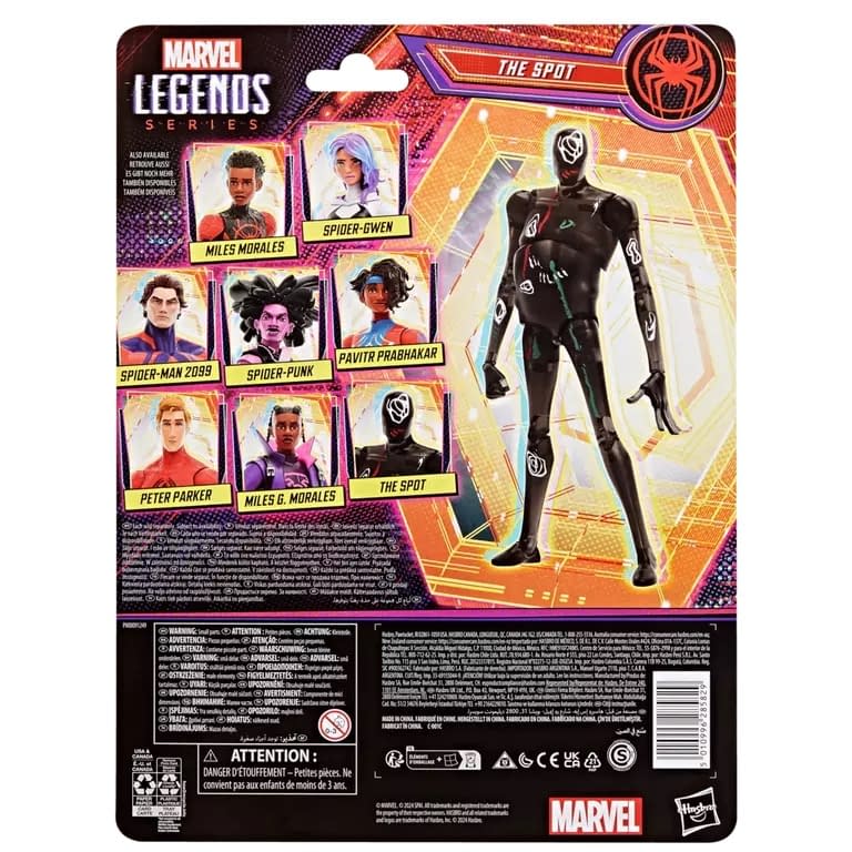 The Spot Gets A Power Up with New Spider-Man Marvel Legends Figure 
