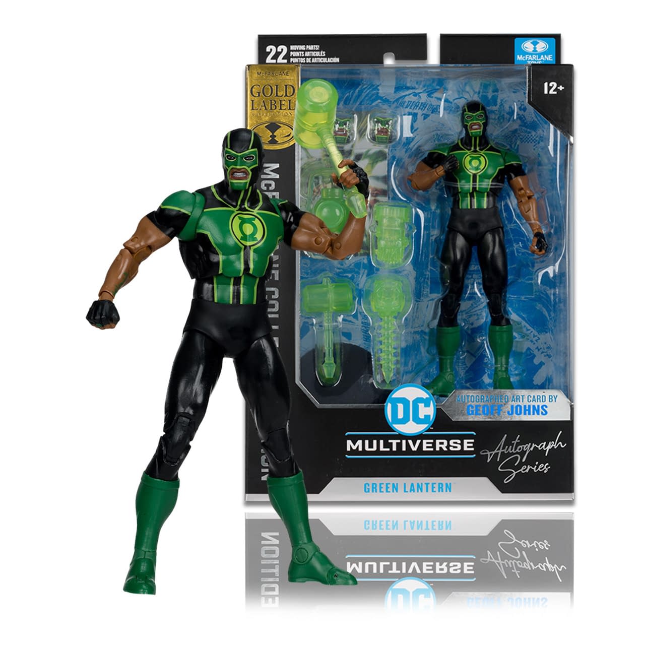 McFarlane Toys Unveils Autographed Siman Baz Green Lantern Figure 