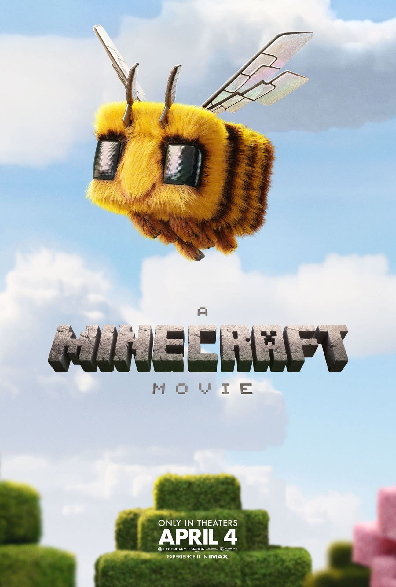 A minecraft movie steve yearns for the mines in new trailer poster