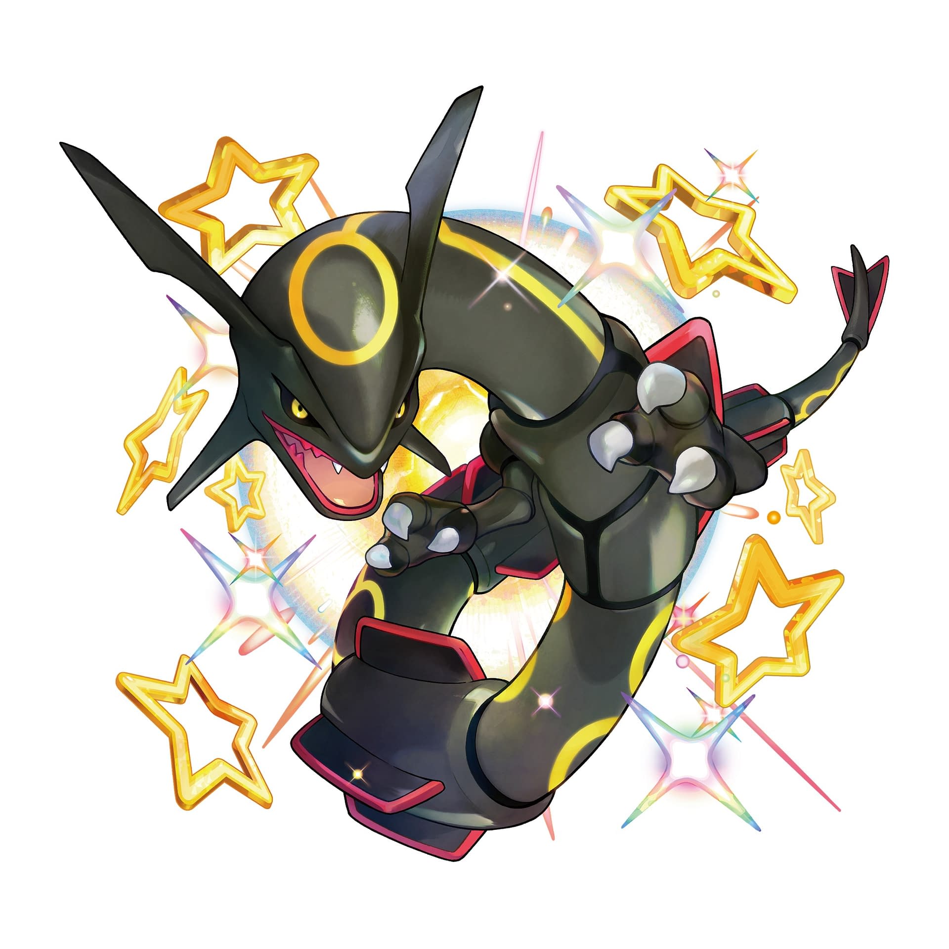 Pok mon Scarlet Violet Announce Shiny Rayquaza Tera Raid Battle
