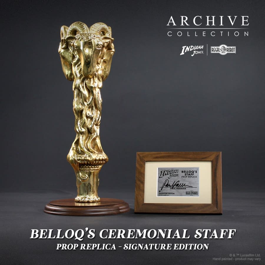 Regal Robot Unveils New Replica Indiana Jones Belloq's Ceremonial Staff