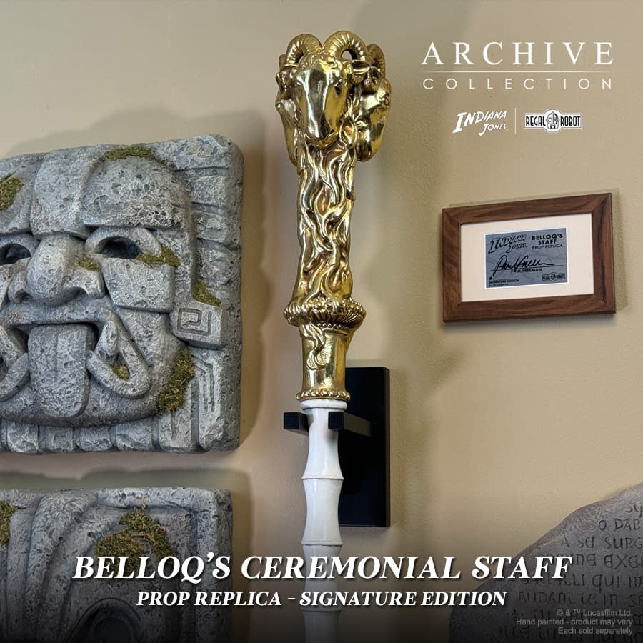 Regal Robot Unveils New Replica Indiana Jones Belloq's Ceremonial Staff
