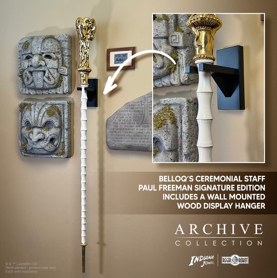 Regal Robot Unveils New Replica Indiana Jones Belloq's Ceremonial Staff