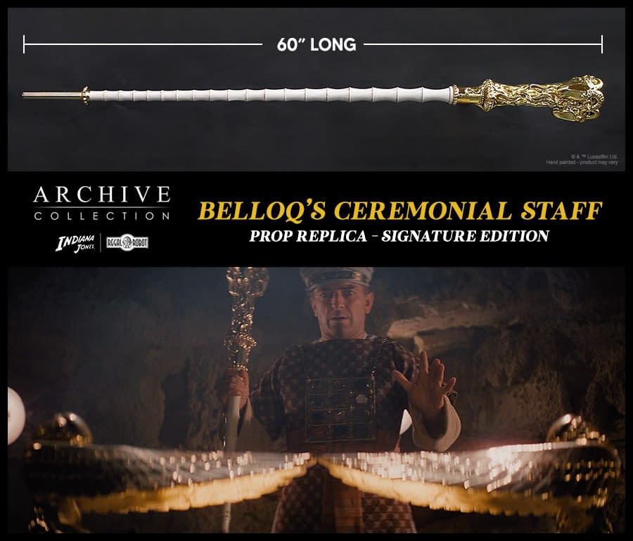 Regal Robot Unveils New Replica Indiana Jones Belloq's Ceremonial Staff