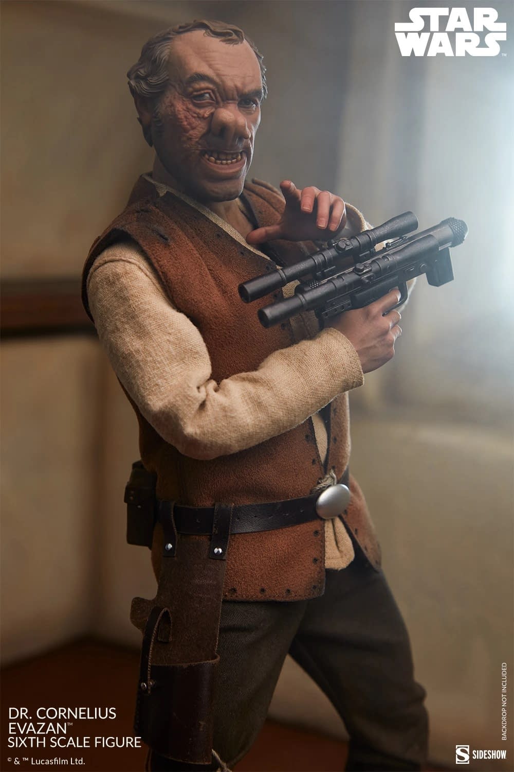 Sideshow Unveils New Star Wars 1/6 Scale Doctor Cornelius Evazan