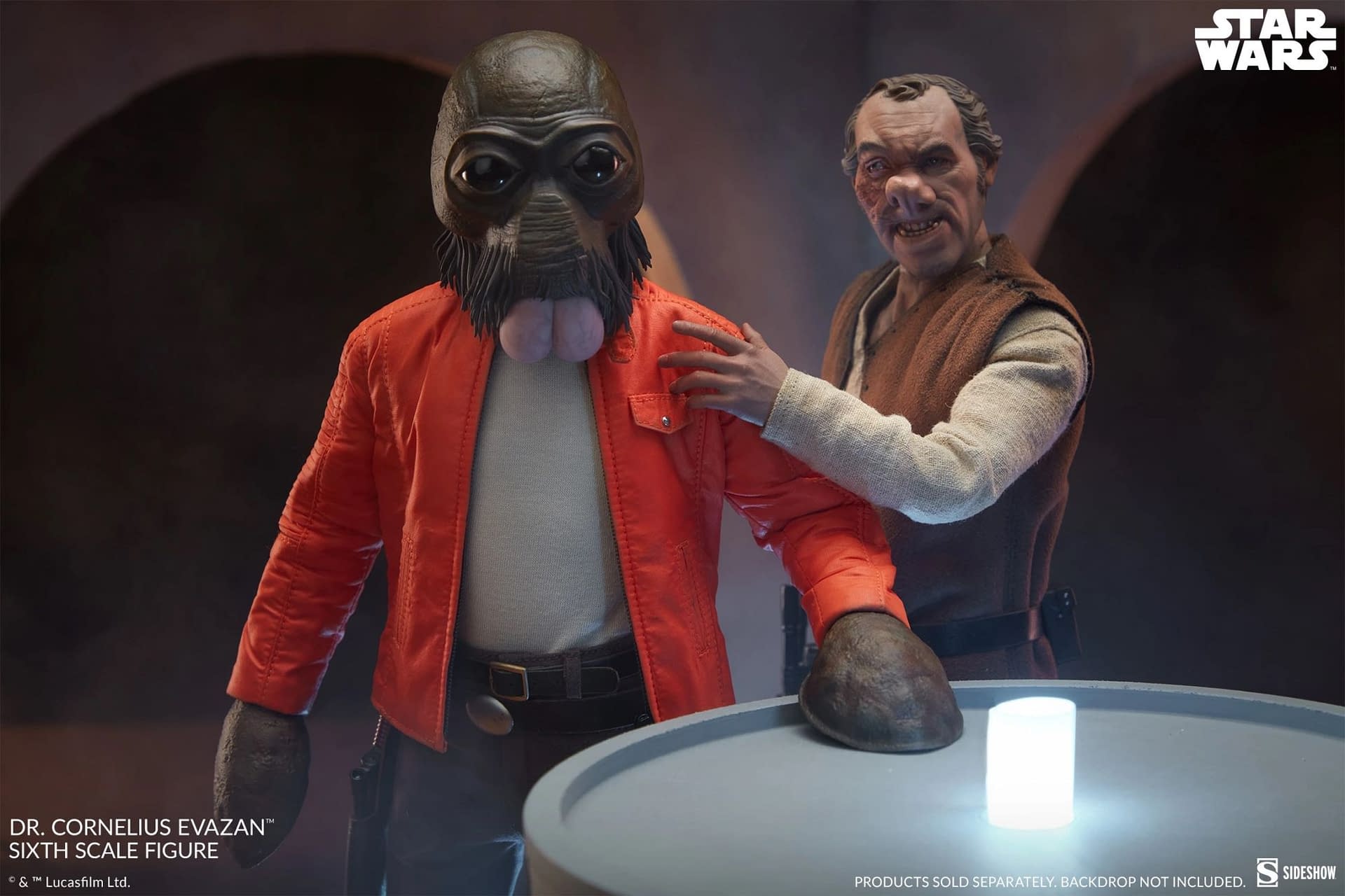 Sideshow Unveils New Star Wars 1/6 Scale Doctor Cornelius Evazan