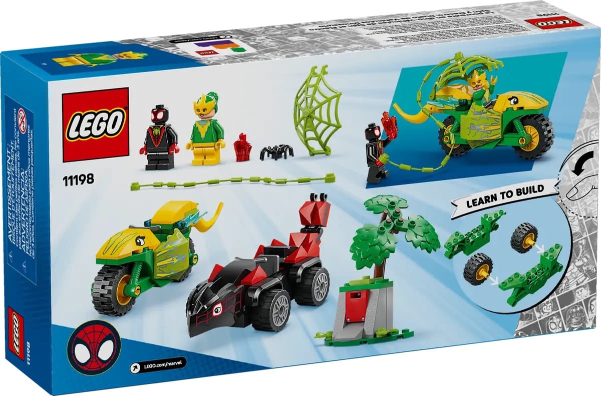 Dino-Webs Comes to LEGO from Spidey And His Amazing Friends