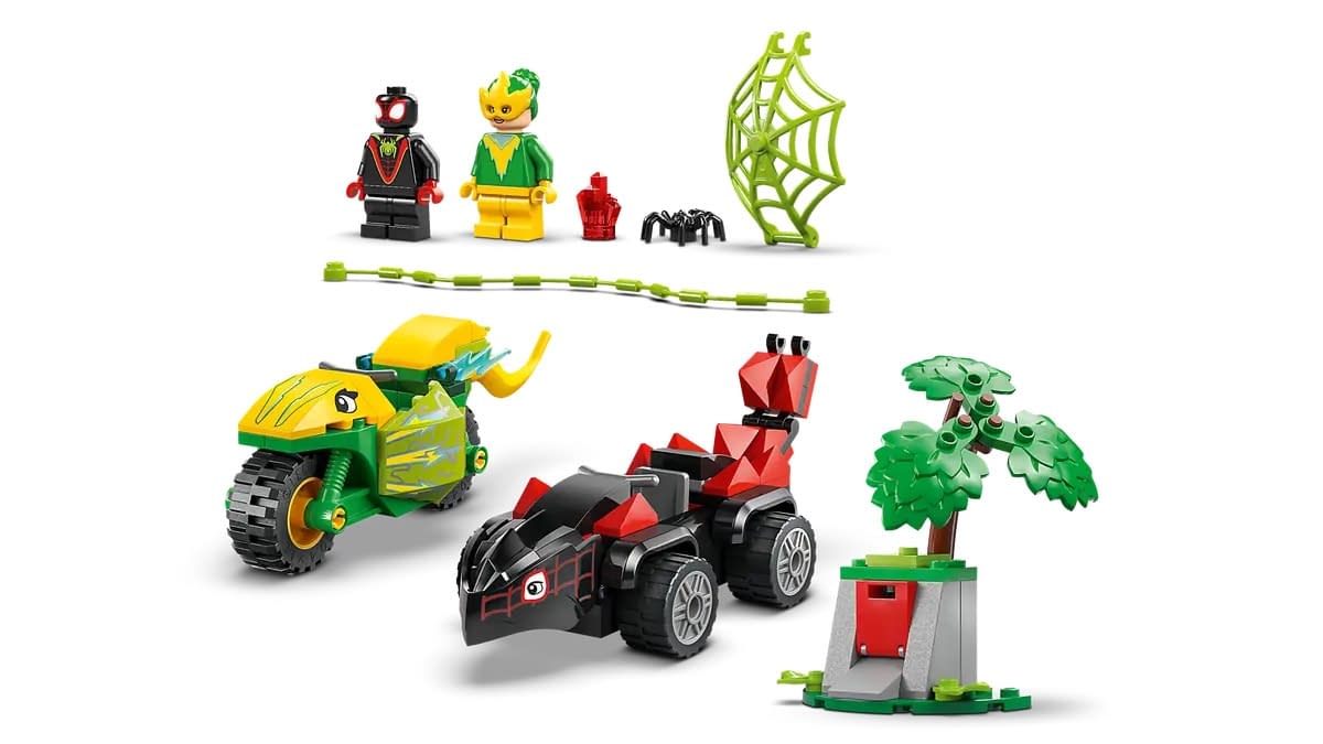 Dino-Webs Comes to LEGO from Spidey And His Amazing Friends