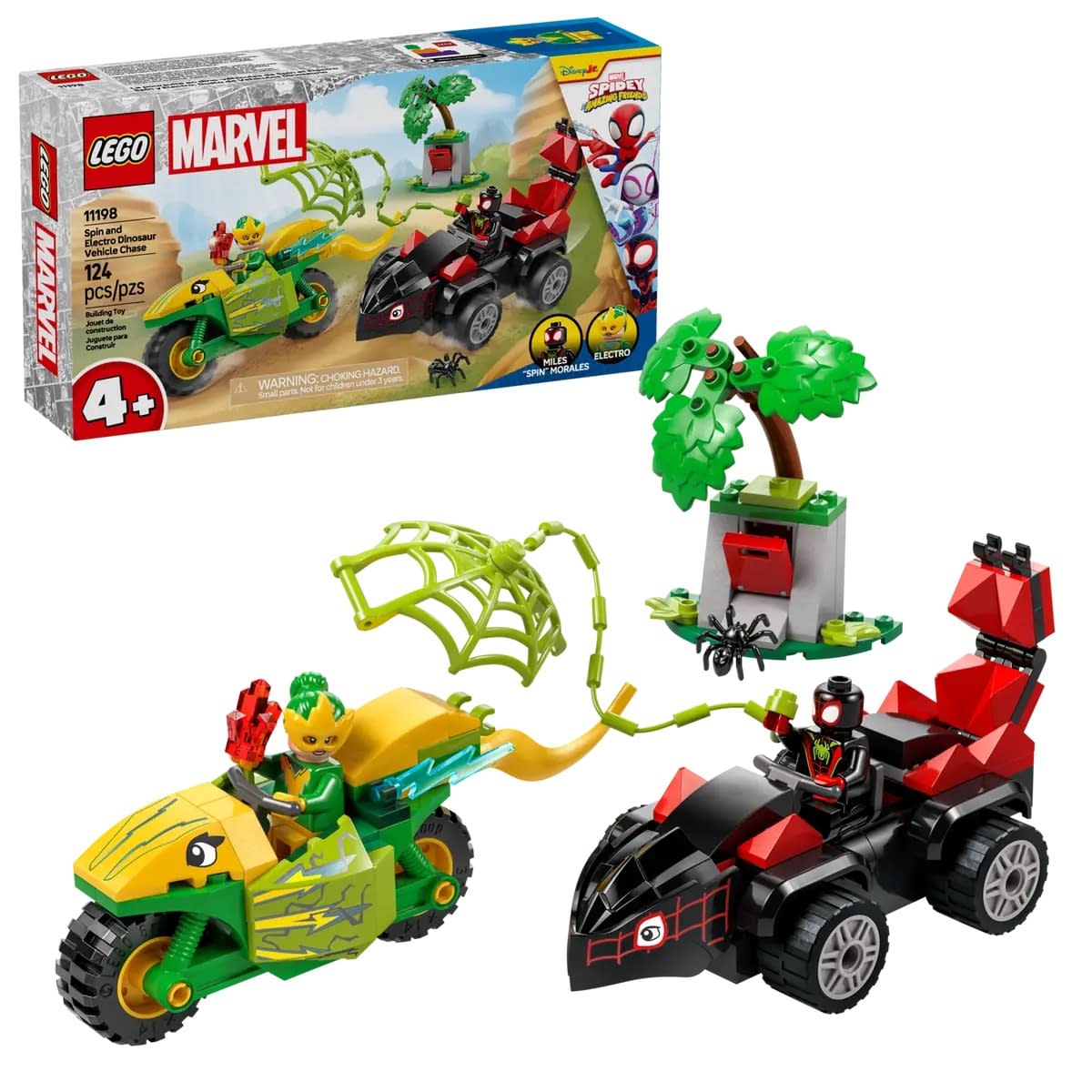 Dino-Webs Comes to LEGO from Spidey And His Amazing Friends