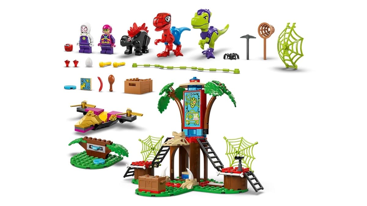 Spider-Man and Green Goblin Become Dinosaurs with New LEGO Set