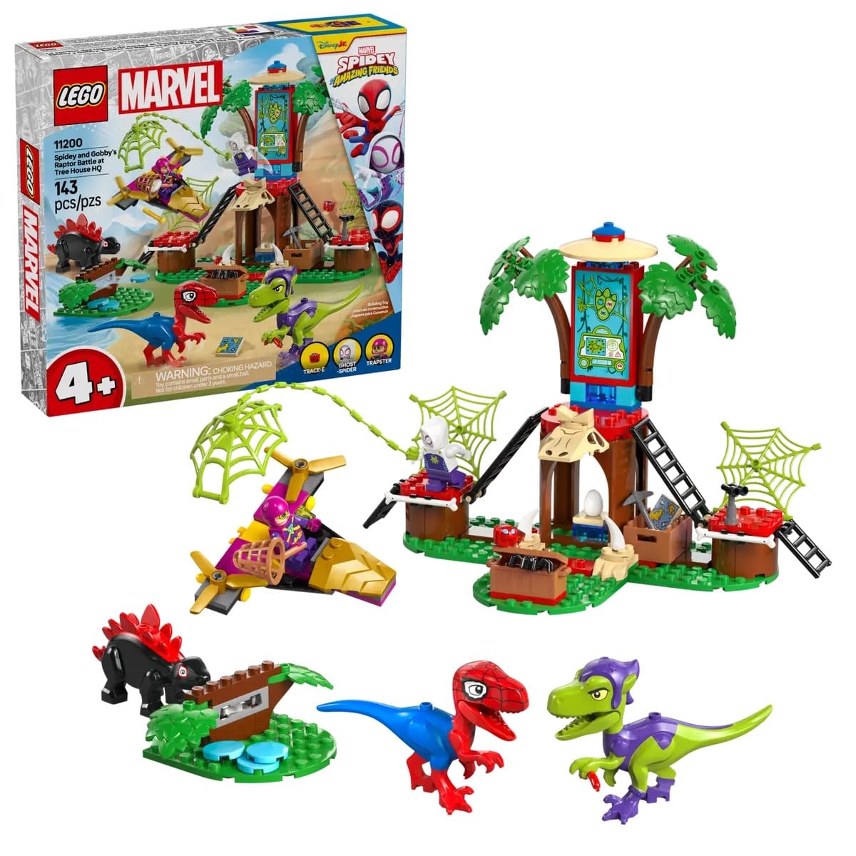 Spider-Man and Green Goblin Become Dinosaurs with New LEGO Set