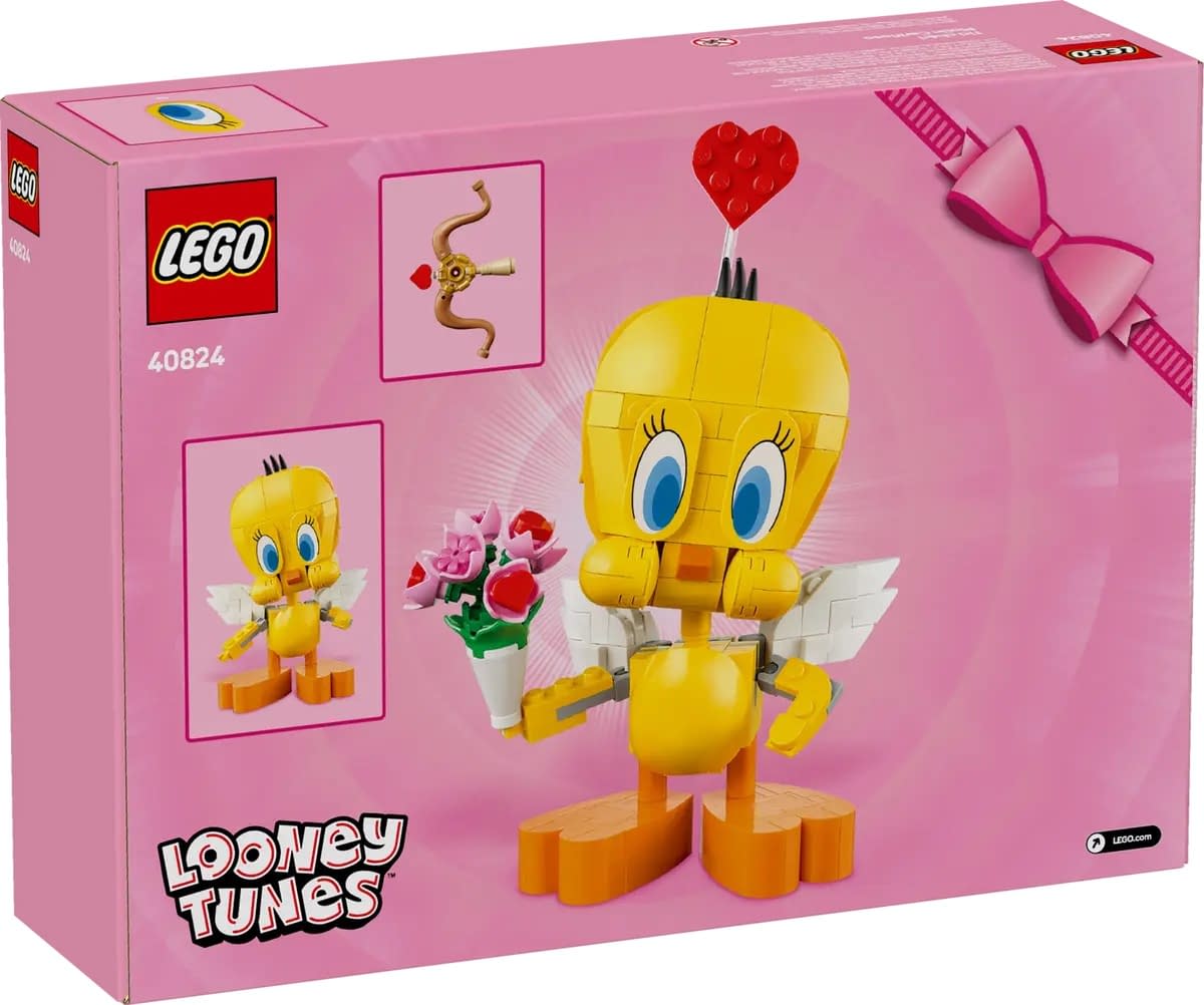 Tweety Bird Comes to LEGO with New Valentine's Looney Tunes Set 