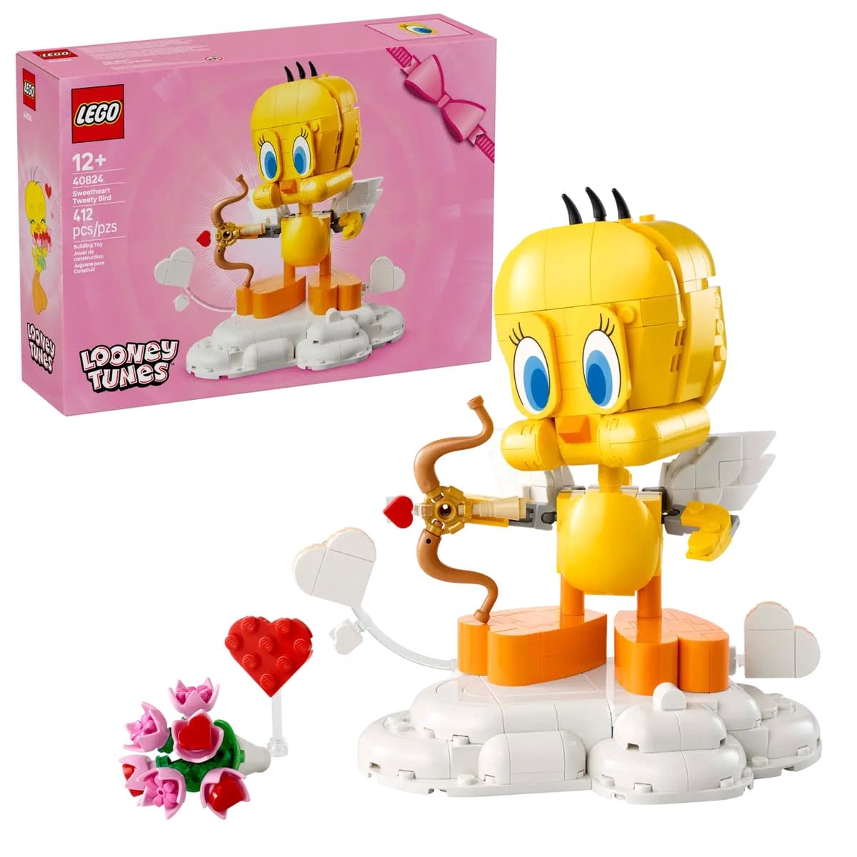 Tweety Bird Comes to LEGO with New Valentine's Looney Tunes Set 