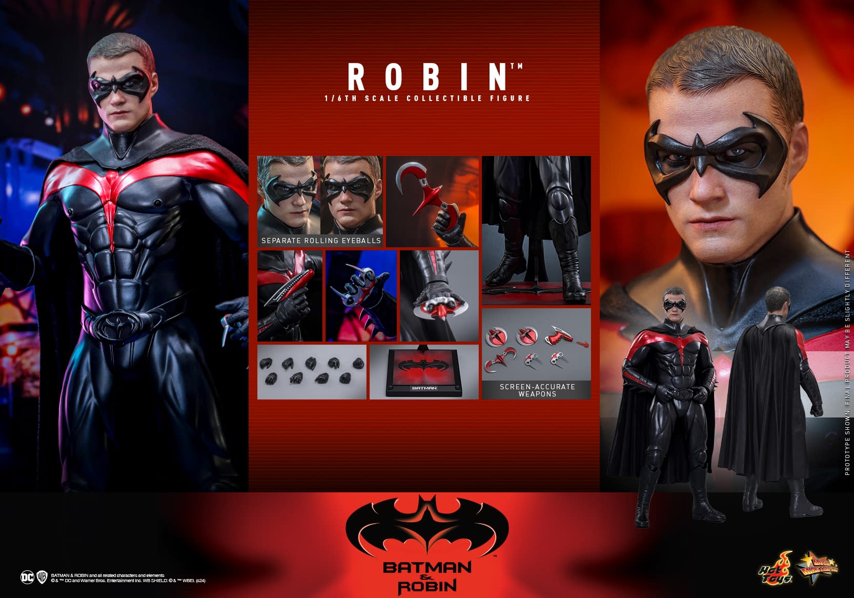 Chris O'Donnell Returns a Robin from Batman & Robin with Hot Toys