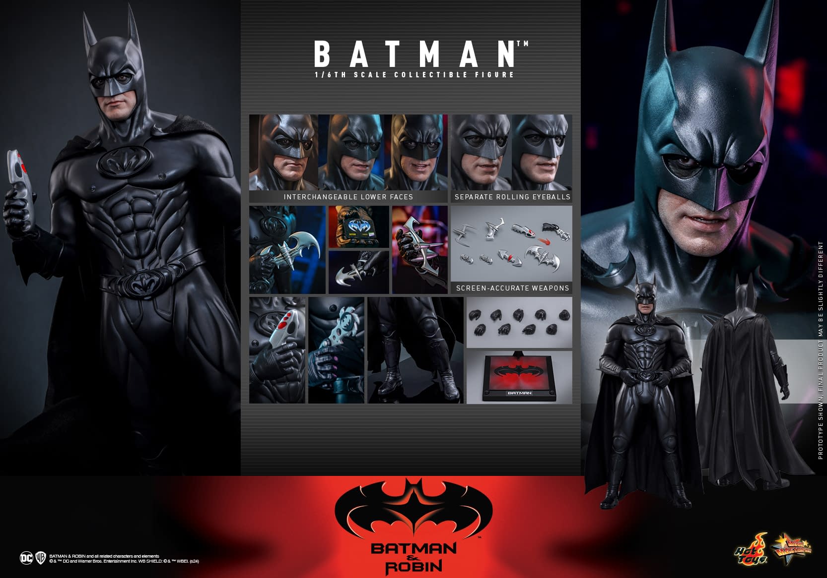 Clooney is Back as Batman with Hot Toys New Batman & Robin Figure