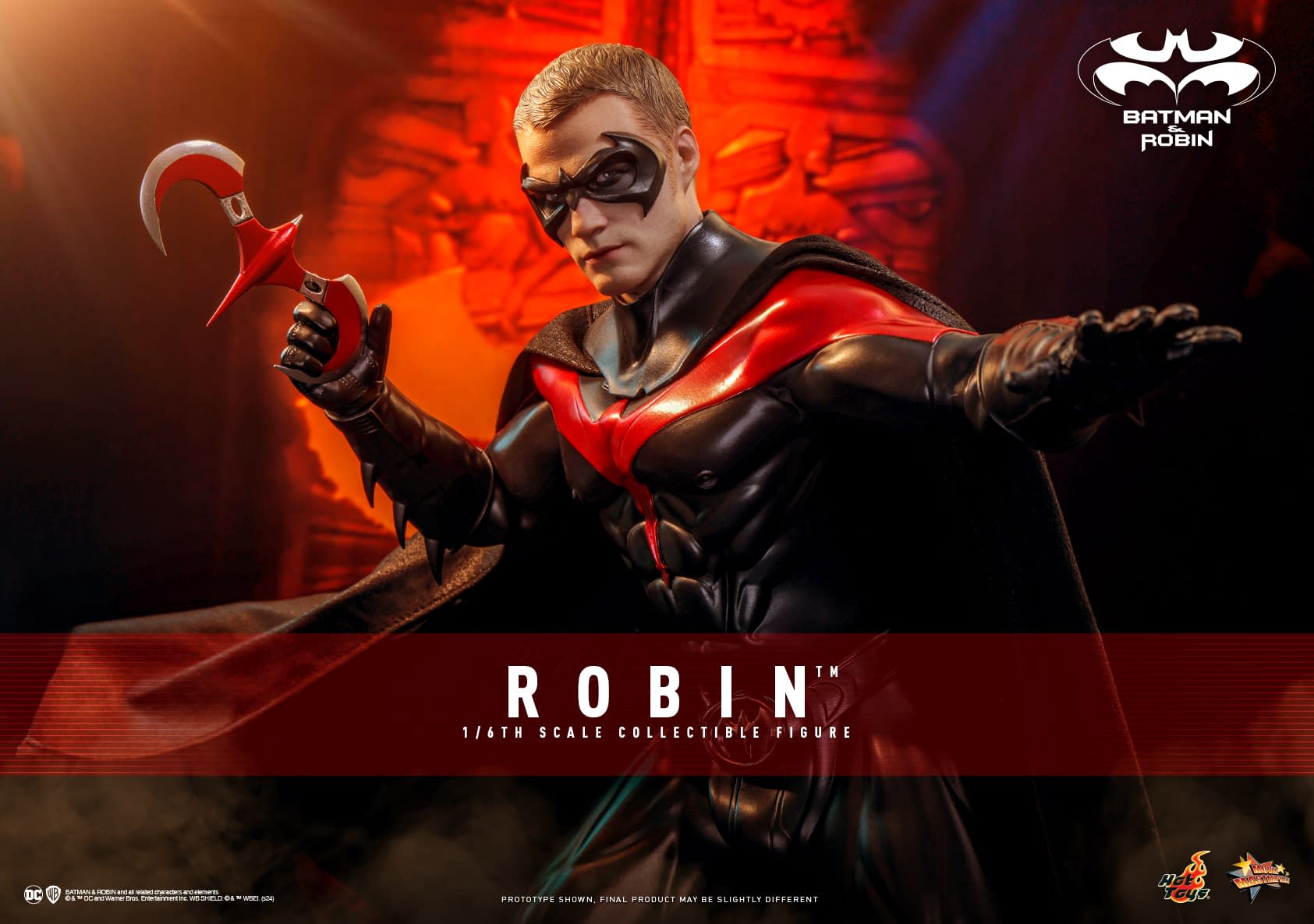 Chris O'Donnell Returns a Robin from Batman & Robin with Hot Toys