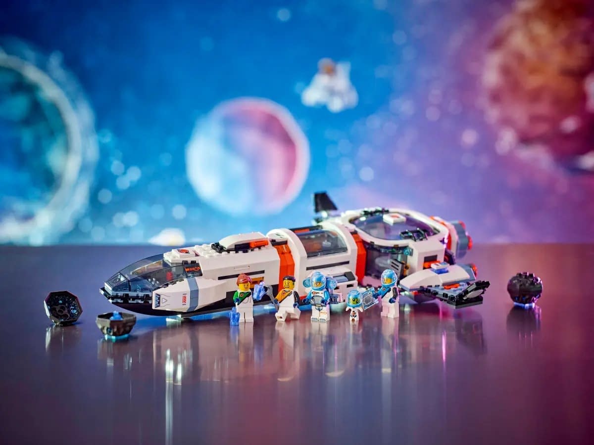 Reach for the Stars with the LEGO City Modular Galactic Spaceship