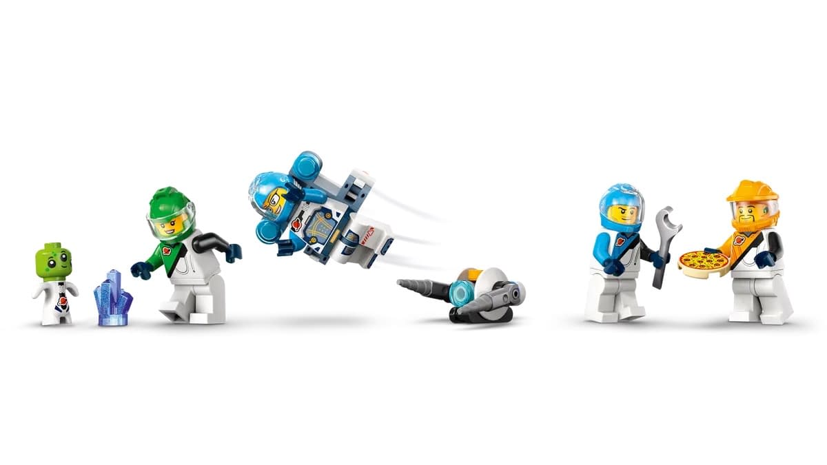 Reach for the Stars with the LEGO City Modular Galactic Spaceship