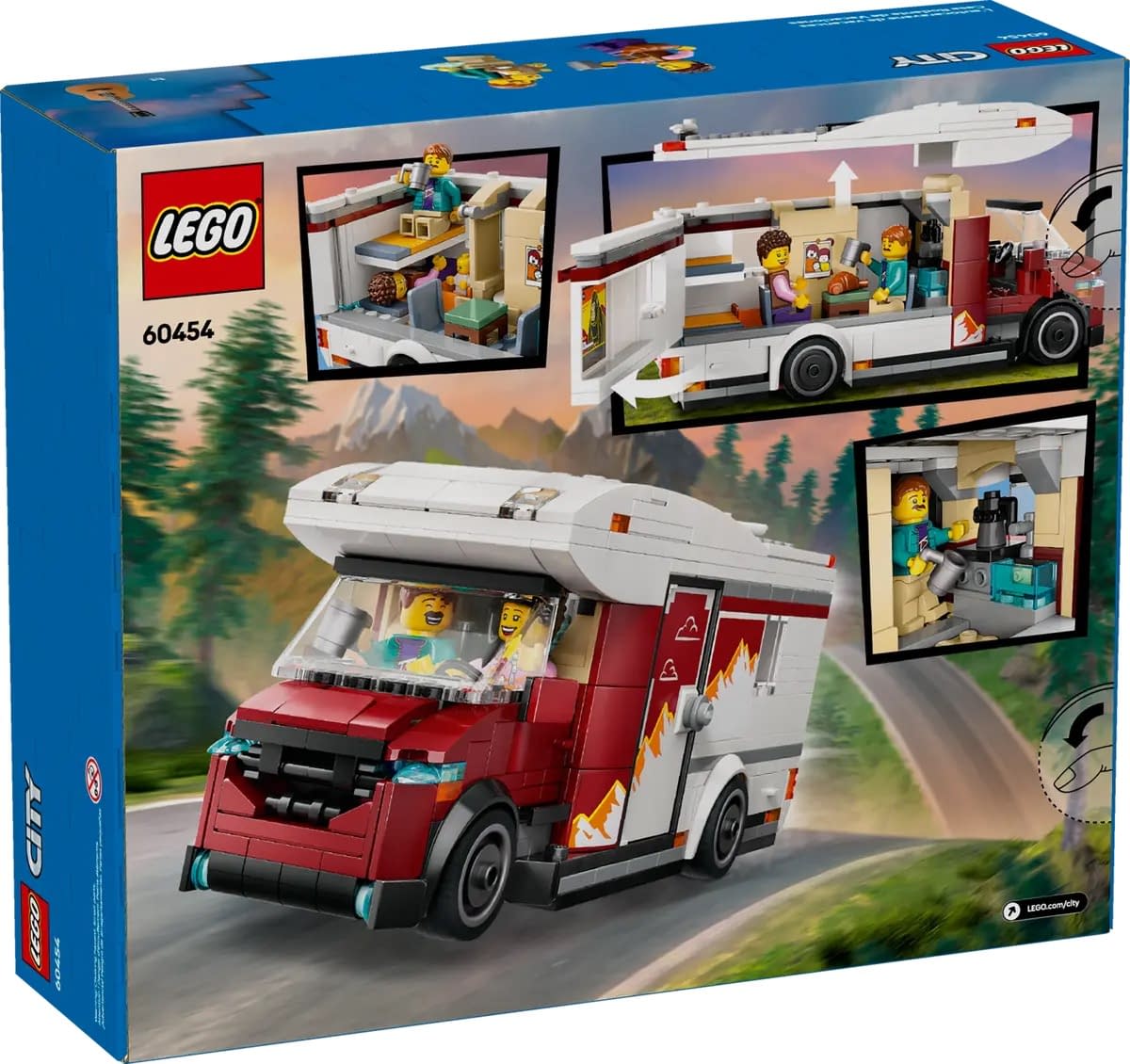 Enjoy the Holidays with the LEGO City Holiday Adventure Camper Van