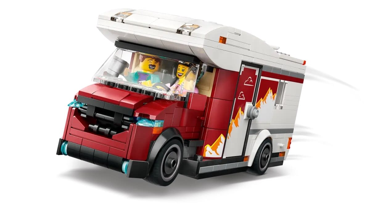 Enjoy the Holidays with the LEGO City Holiday Adventure Camper Van