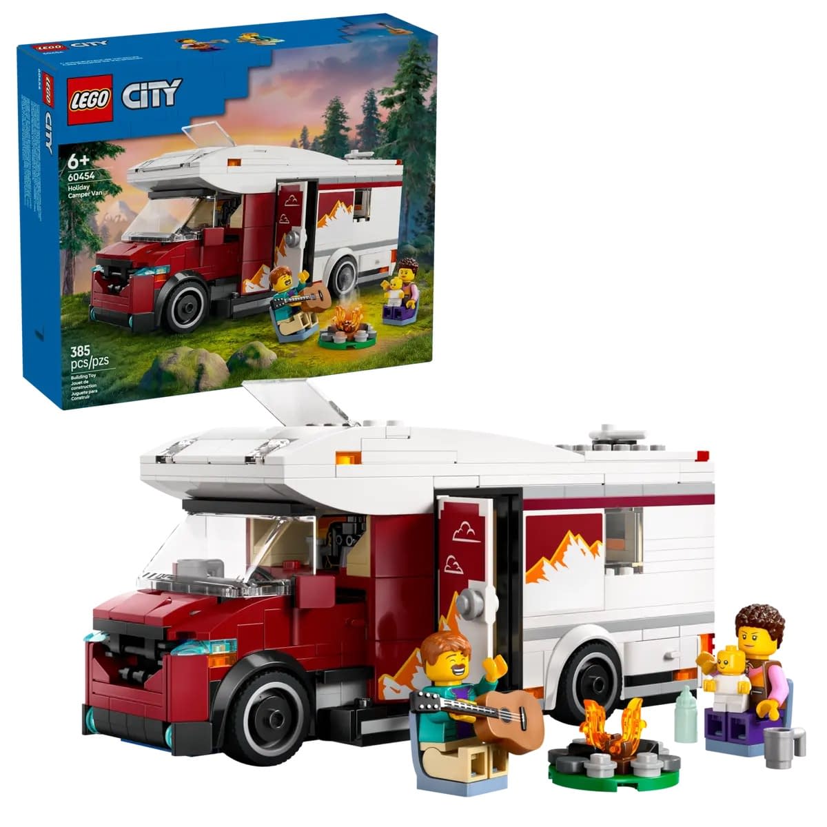 Enjoy the Holidays with the LEGO City Holiday Adventure Camper Van