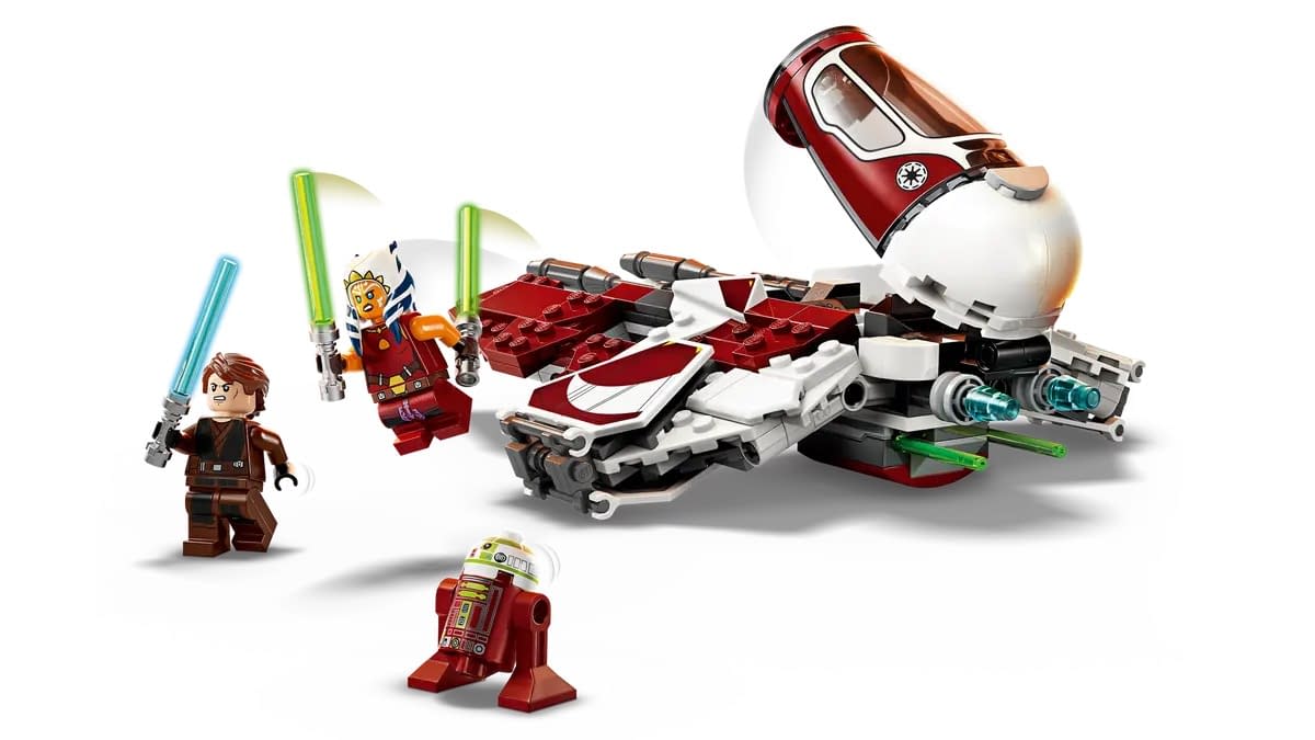 Blast Off with LEGO's New Star Wars Ahsoka's Jedi Interceptor Set 