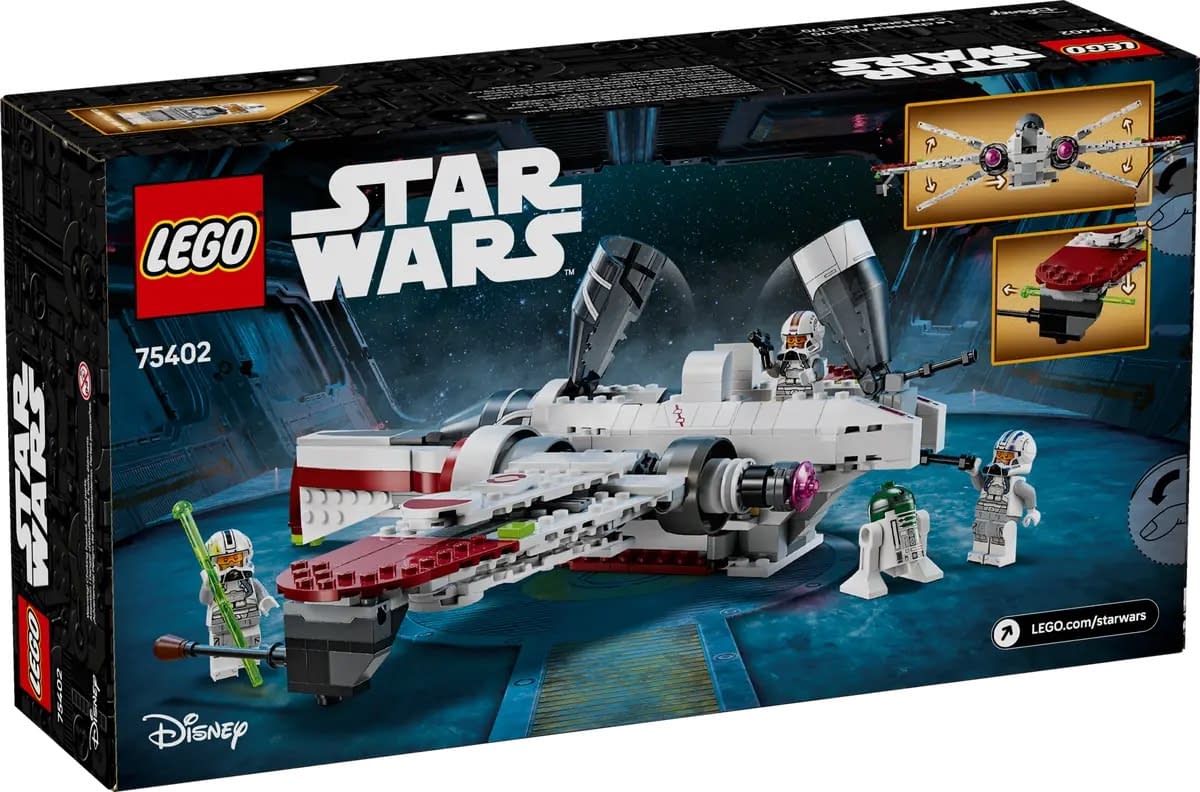 LEGO Blasts Off with New Star Wars ARC-170 Starfighter Set